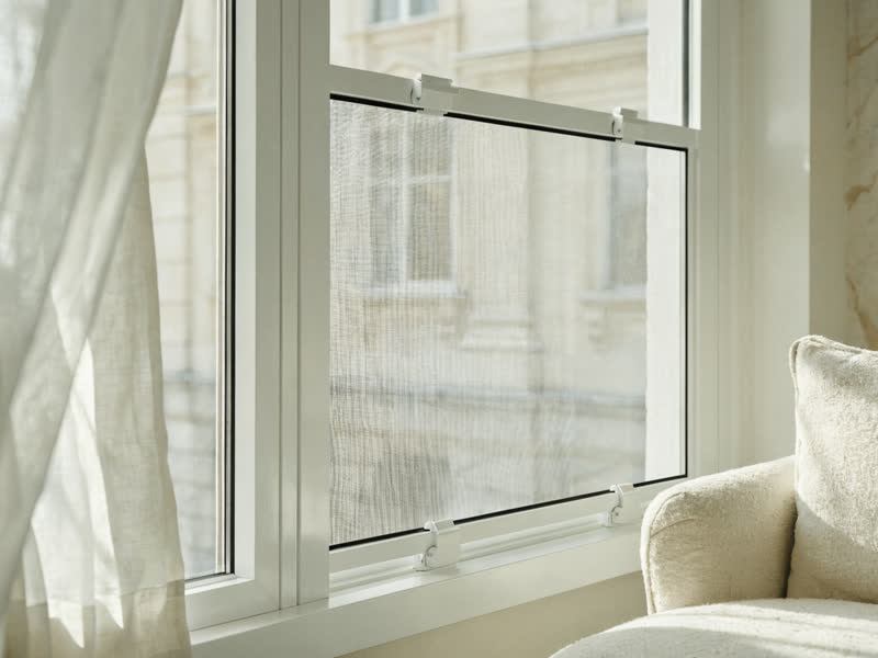 Klemmsystem (ohne Bohren) — Fenster · Ohne Bohren