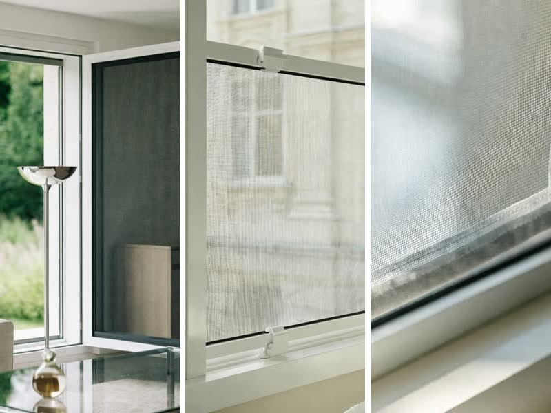 Fliegengitter für Fenster — Produktvarianten